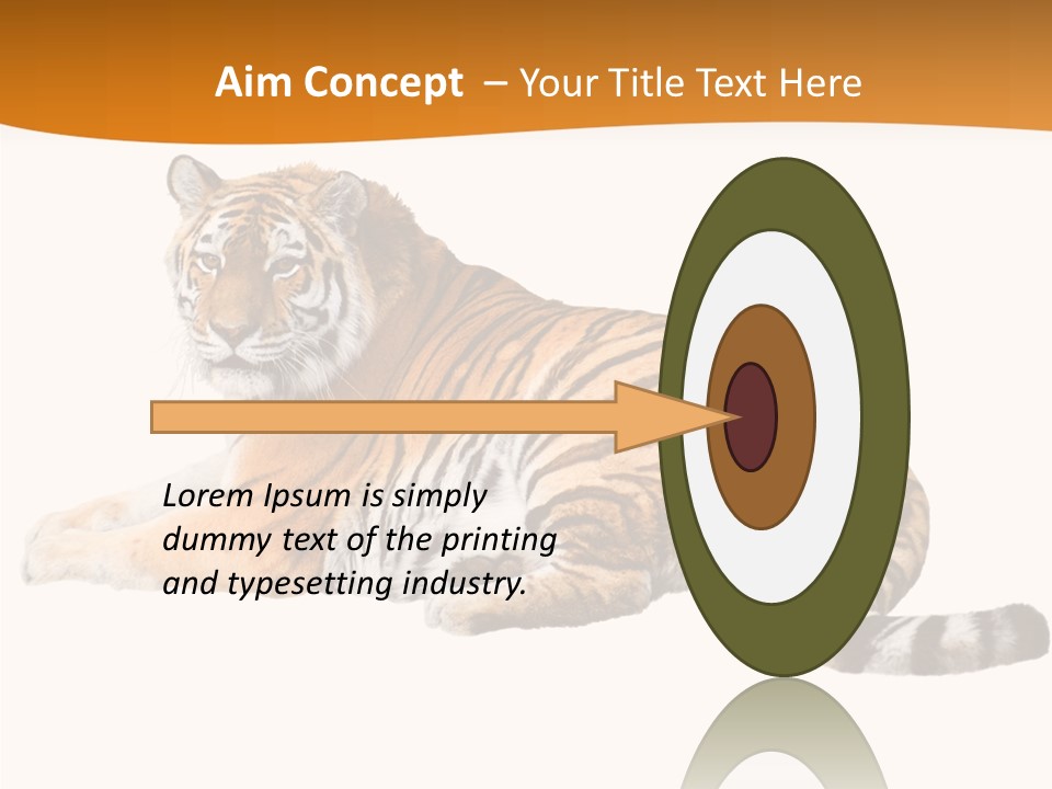 Alone One Wildlife PowerPoint Template