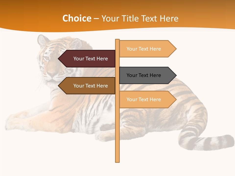 Alone One Wildlife PowerPoint Template