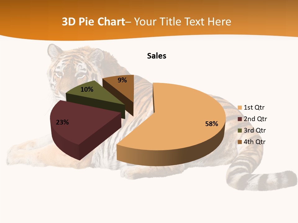 Alone One Wildlife PowerPoint Template