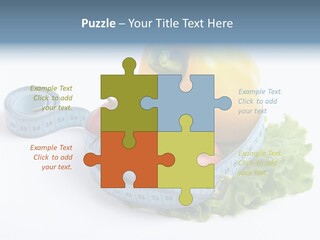 Orange Vegan Natural PowerPoint Template