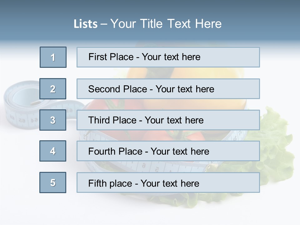 Orange Vegan Natural PowerPoint Template