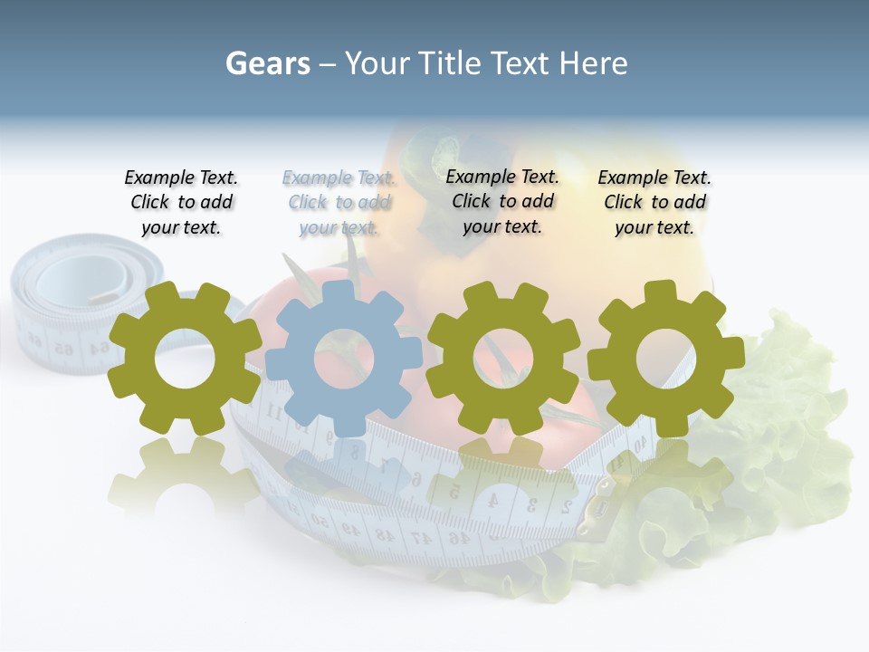 Orange Vegan Natural PowerPoint Template