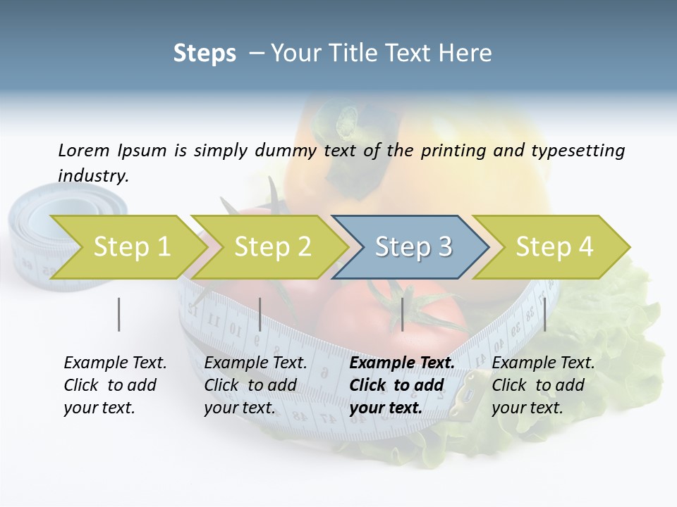 Orange Vegan Natural PowerPoint Template