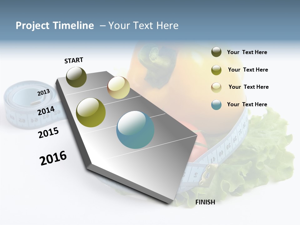Orange Vegan Natural PowerPoint Template