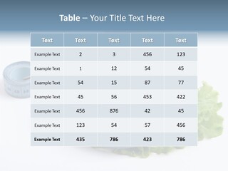 Orange Vegan Natural PowerPoint Template