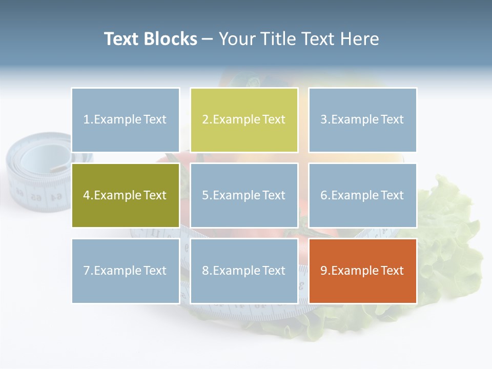 Orange Vegan Natural PowerPoint Template