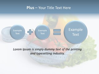 Orange Vegan Natural PowerPoint Template