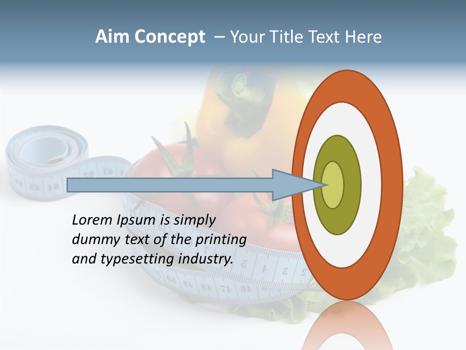 Orange Vegan Natural PowerPoint Template