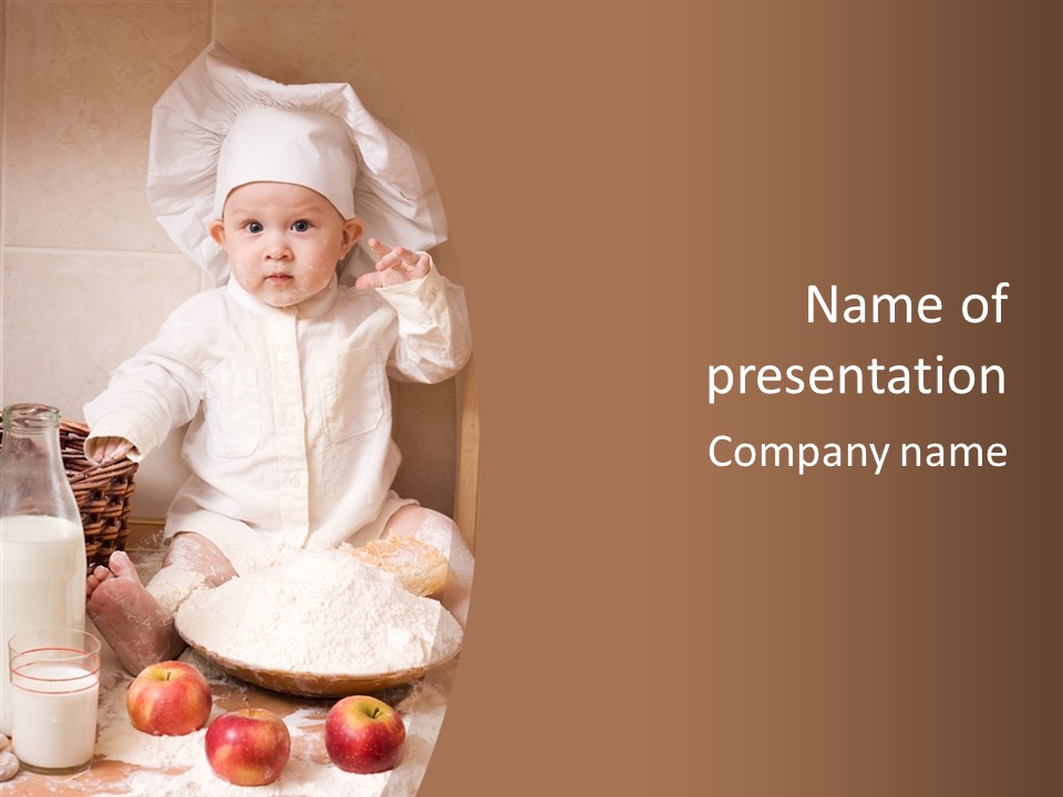 Child Meal Nutrition PowerPoint Template