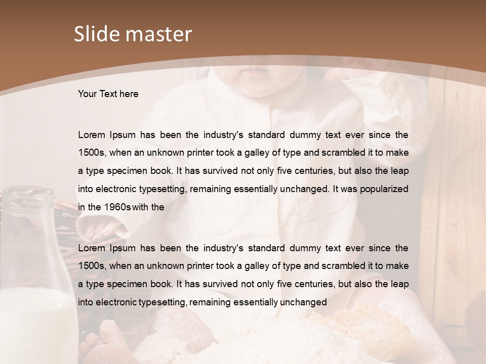 Child Meal Nutrition PowerPoint Template