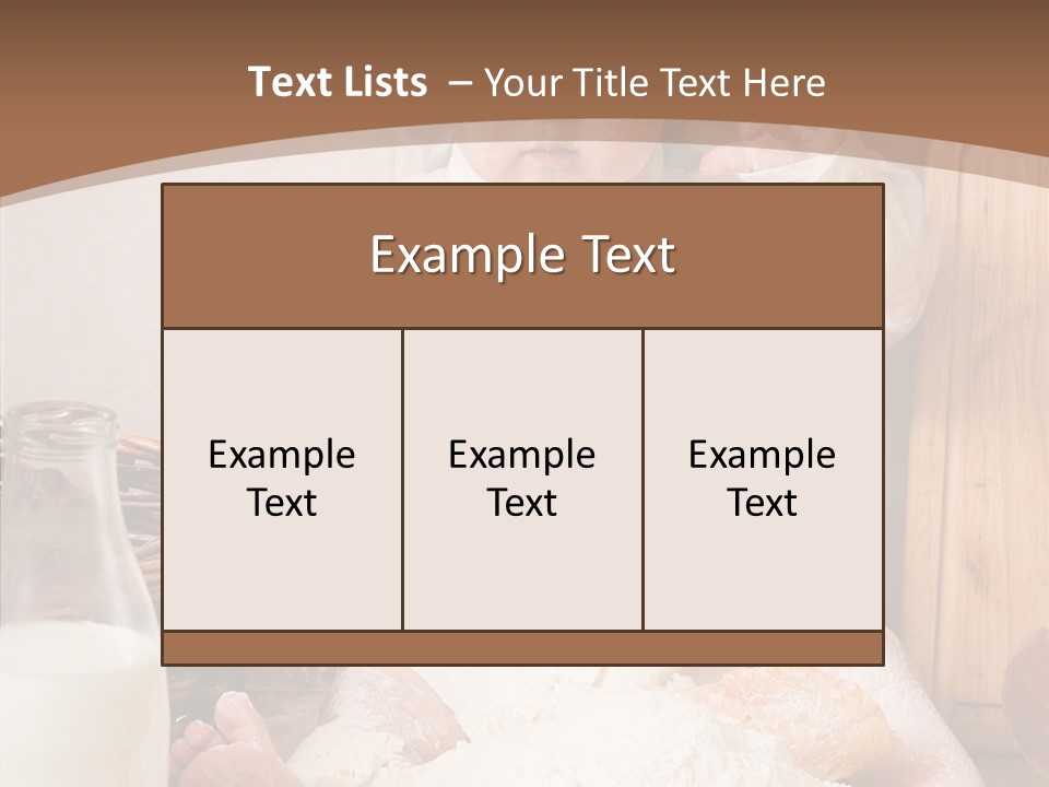 Child Meal Nutrition PowerPoint Template