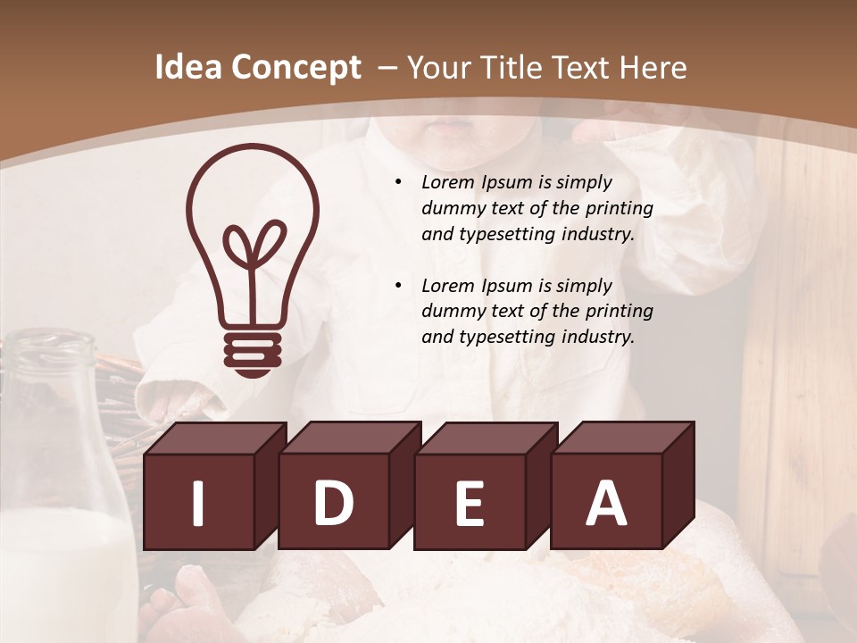 Child Meal Nutrition PowerPoint Template