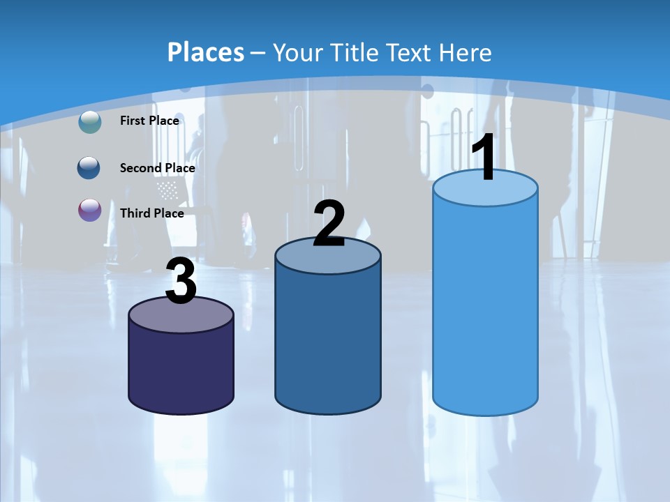 Entrance Tint Business PowerPoint Template