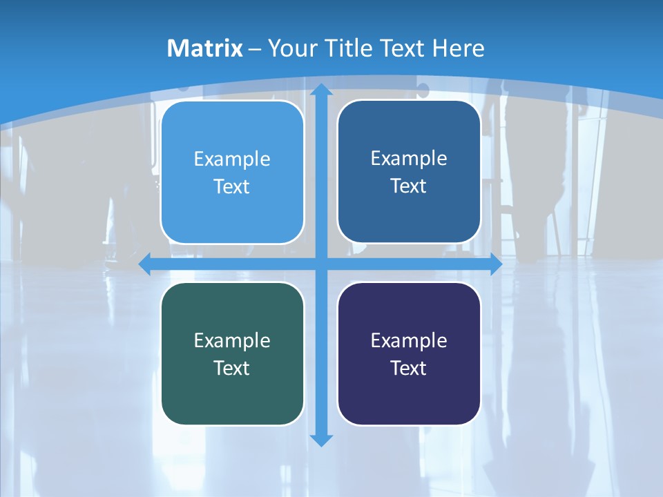 Entrance Tint Business PowerPoint Template