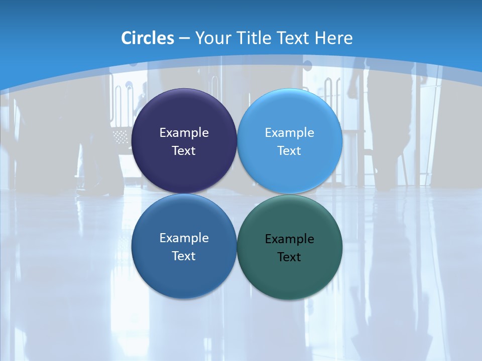 Entrance Tint Business PowerPoint Template