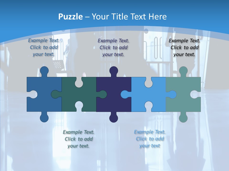 Entrance Tint Business PowerPoint Template