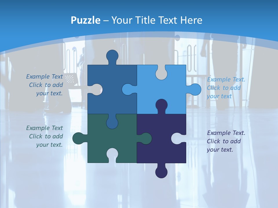 Entrance Tint Business PowerPoint Template