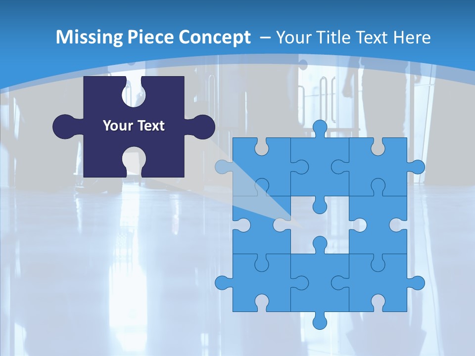 Entrance Tint Business PowerPoint Template