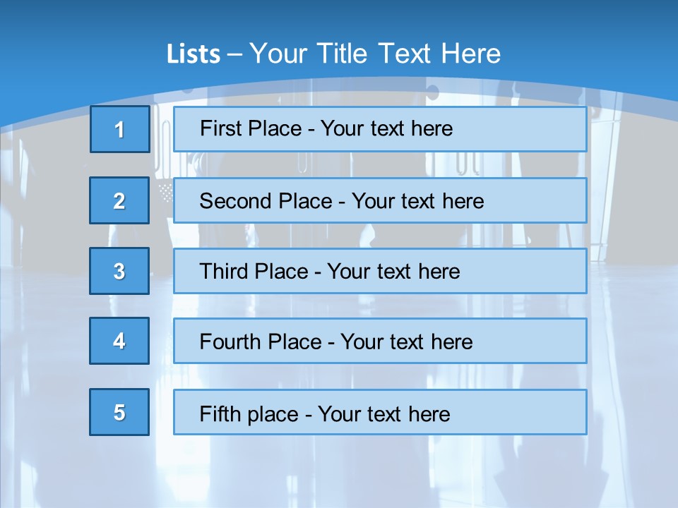 Entrance Tint Business PowerPoint Template
