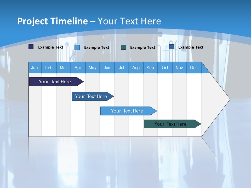 Entrance Tint Business PowerPoint Template