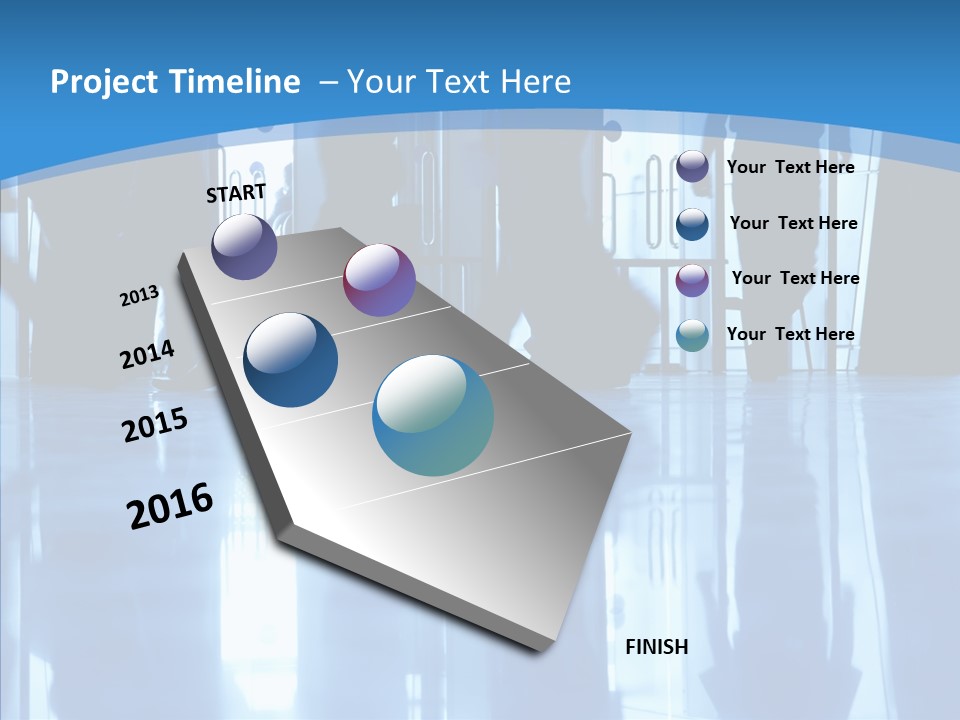Entrance Tint Business PowerPoint Template