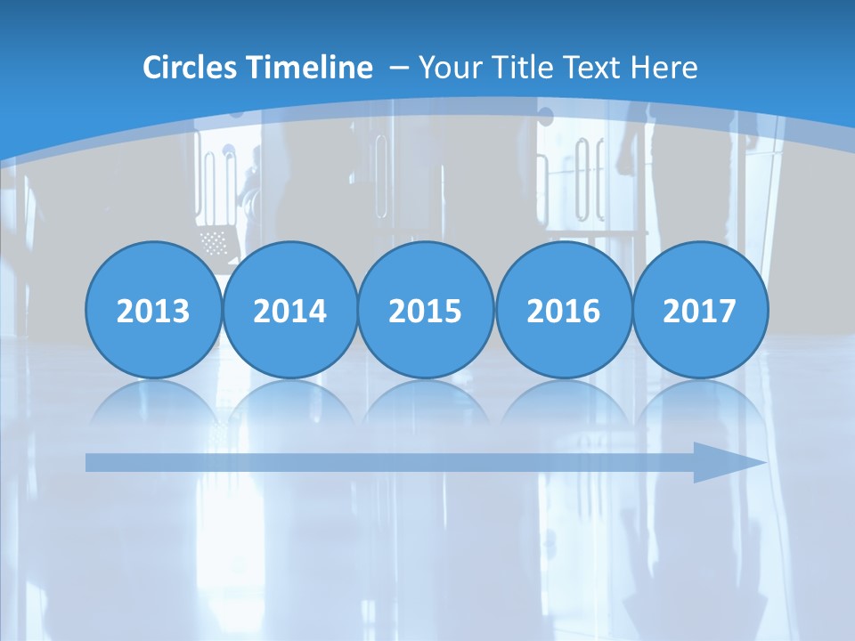 Entrance Tint Business PowerPoint Template