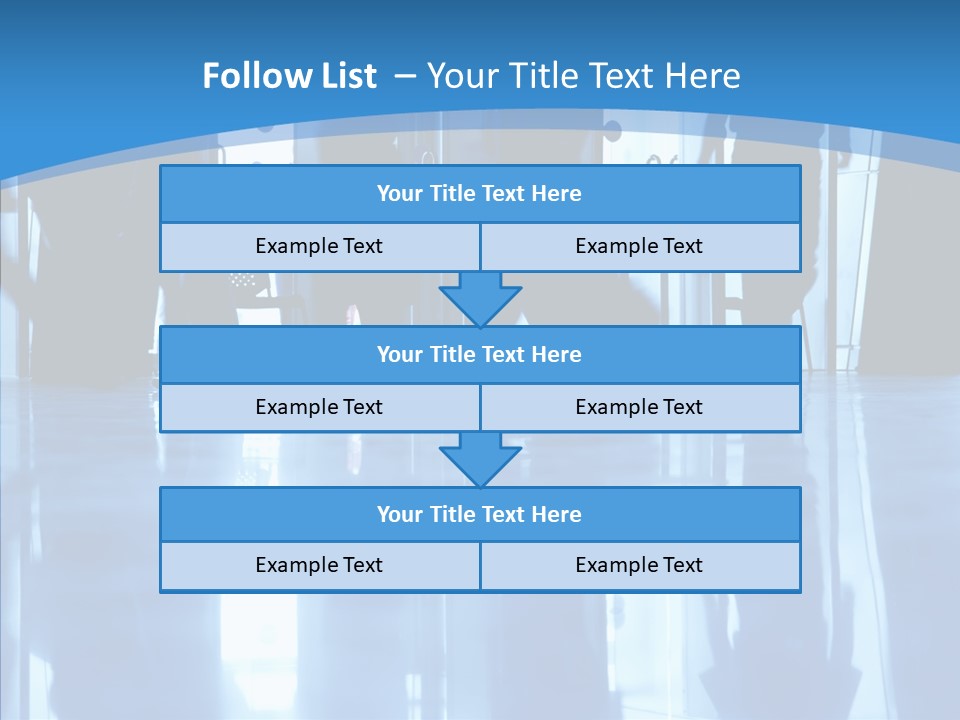 Entrance Tint Business PowerPoint Template