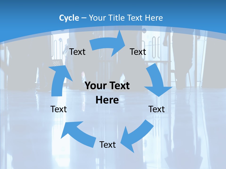 Entrance Tint Business PowerPoint Template