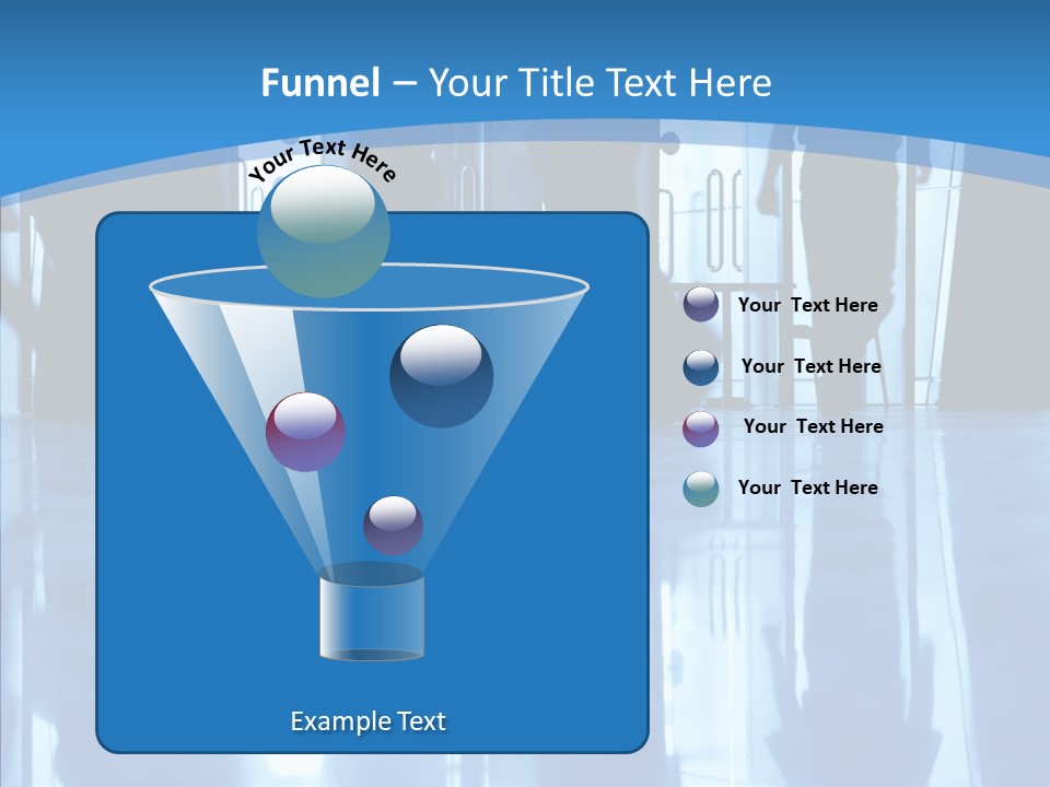 Entrance Tint Business PowerPoint Template
