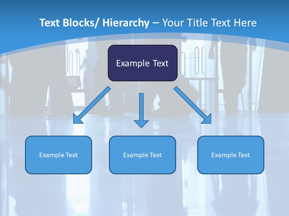 Entrance Tint Business PowerPoint Template