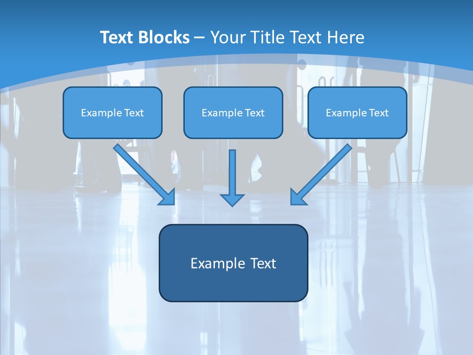 Entrance Tint Business PowerPoint Template