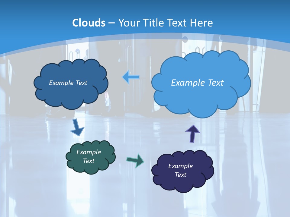 Entrance Tint Business PowerPoint Template