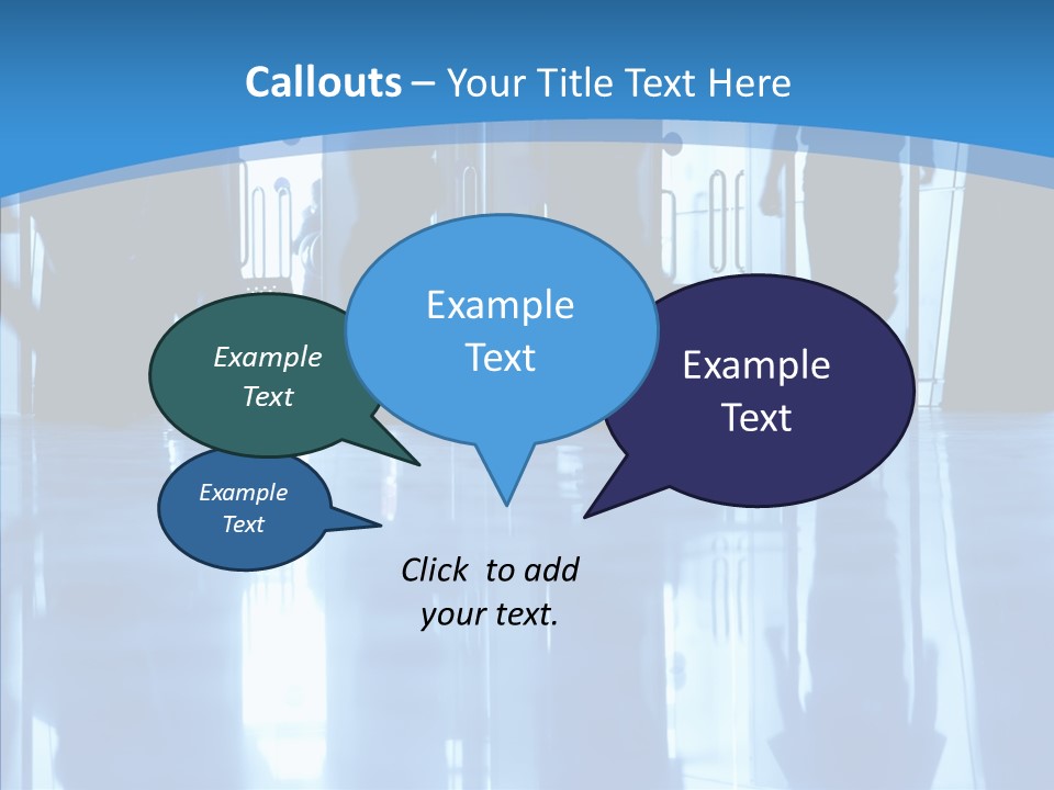 Entrance Tint Business PowerPoint Template