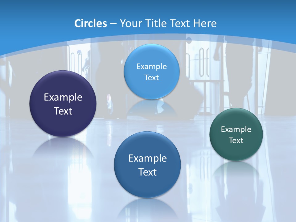 Entrance Tint Business PowerPoint Template