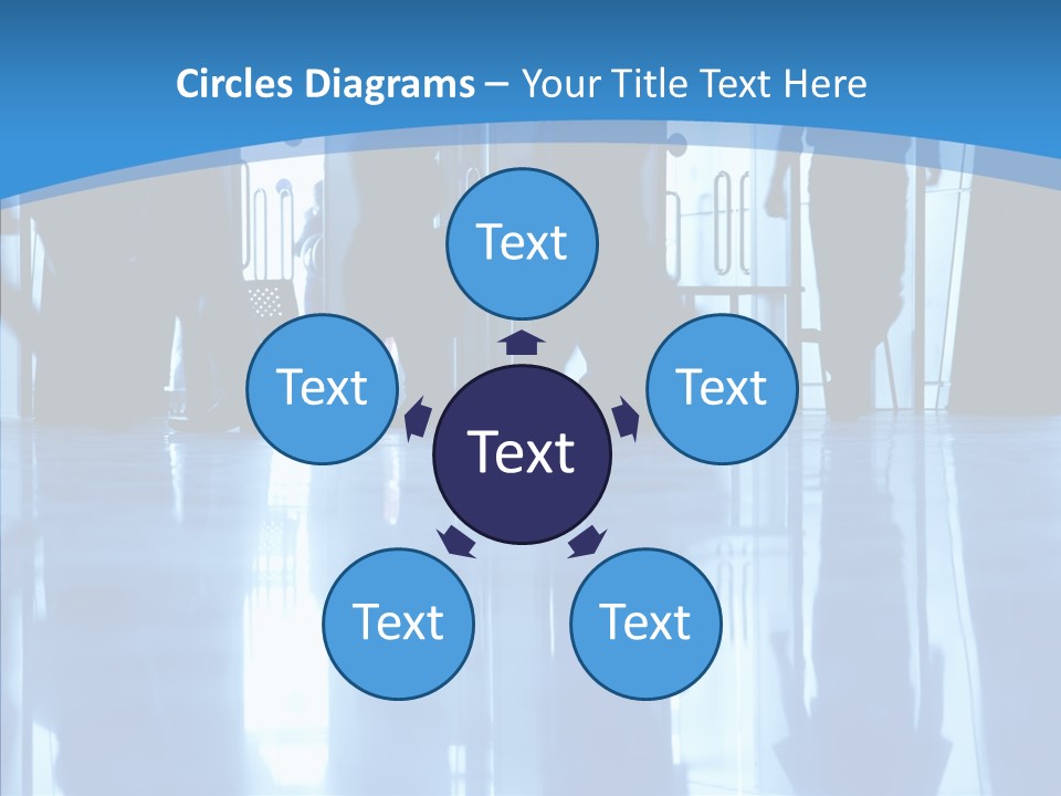 Entrance Tint Business PowerPoint Template