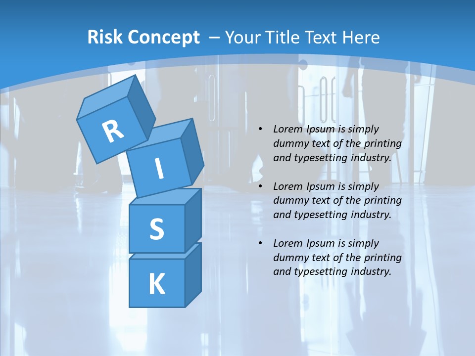 Entrance Tint Business PowerPoint Template