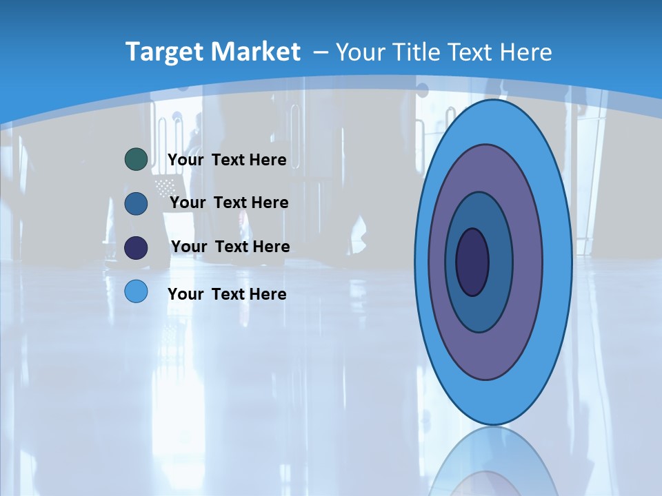 Entrance Tint Business PowerPoint Template