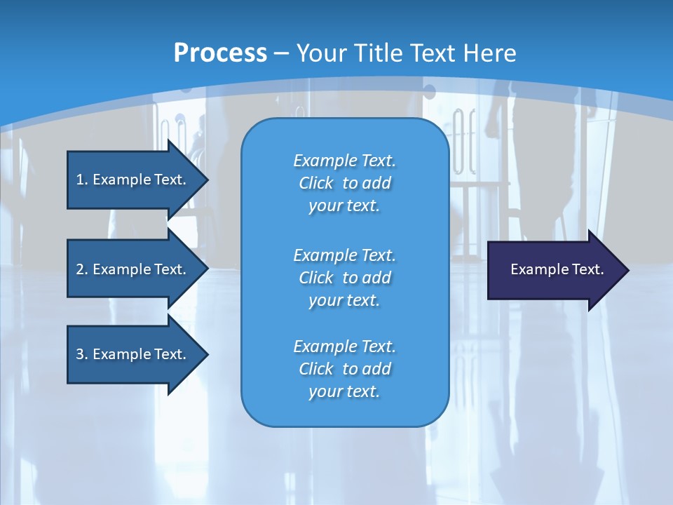 Entrance Tint Business PowerPoint Template