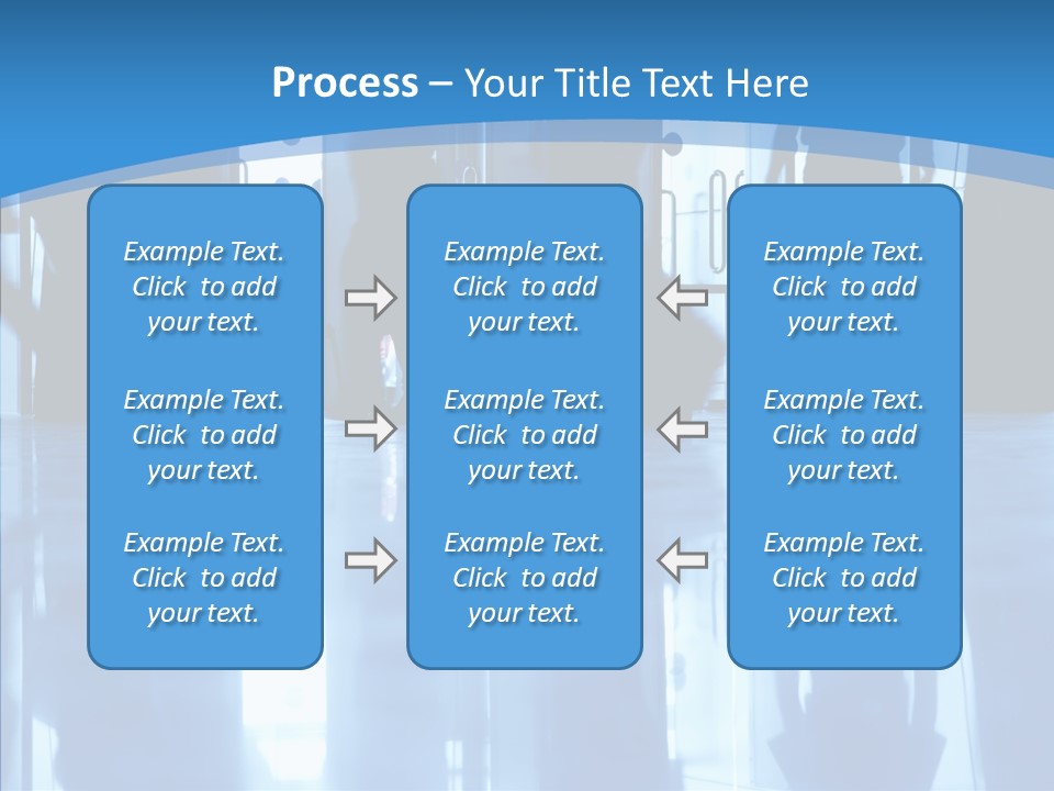 Entrance Tint Business PowerPoint Template