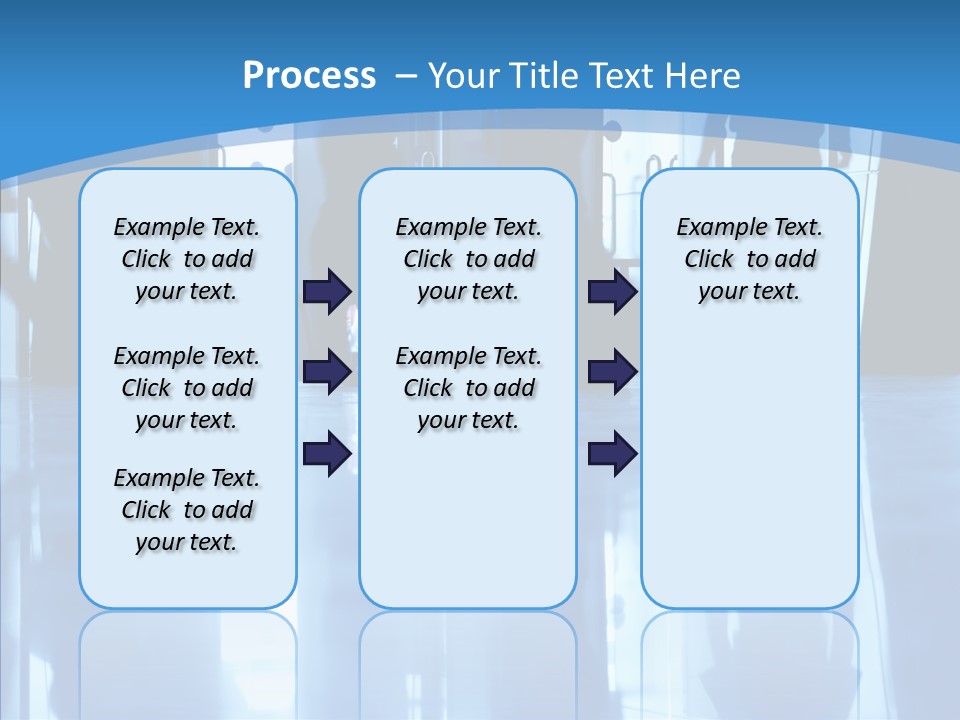 Entrance Tint Business PowerPoint Template