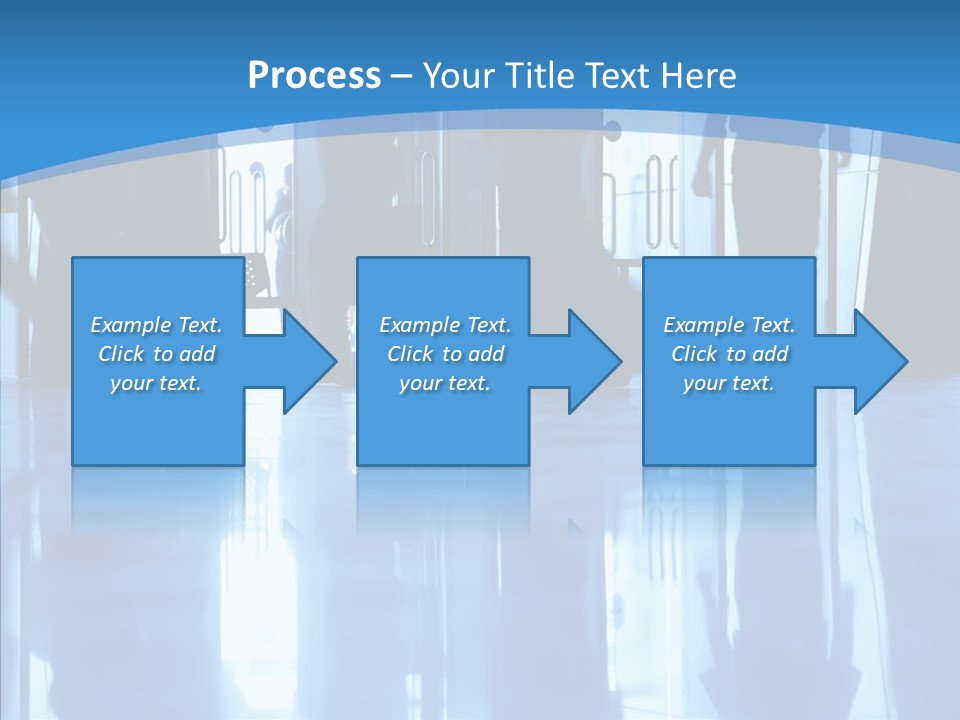 Entrance Tint Business PowerPoint Template