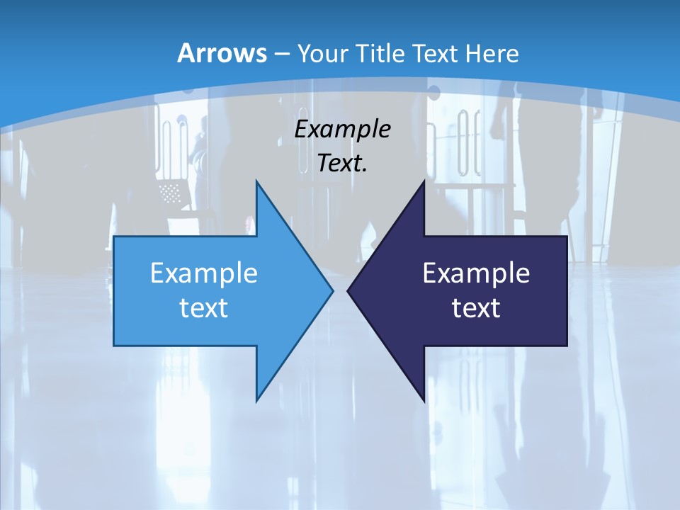 Entrance Tint Business PowerPoint Template