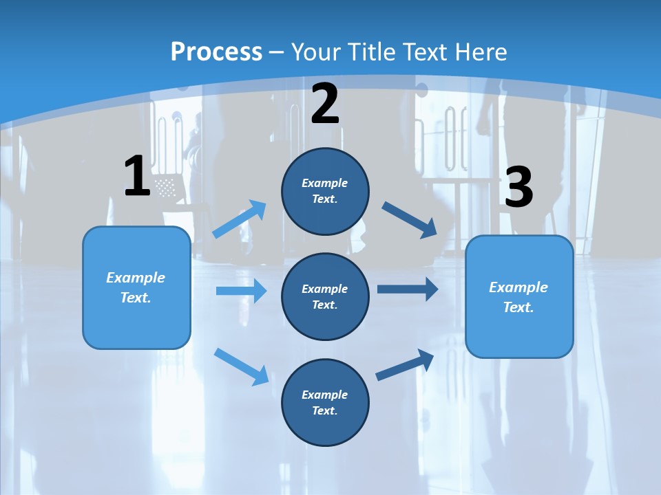 Entrance Tint Business PowerPoint Template