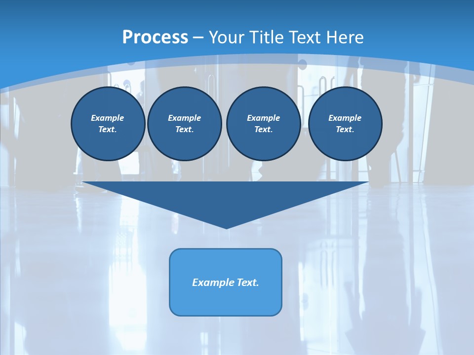 Entrance Tint Business PowerPoint Template