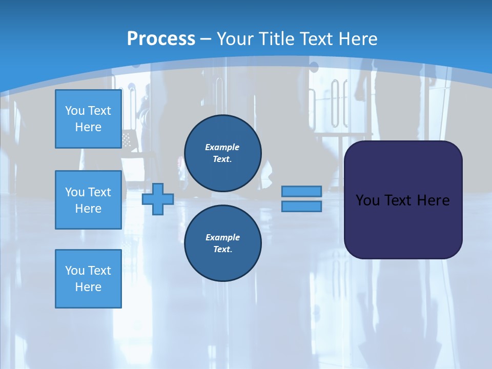 Entrance Tint Business PowerPoint Template