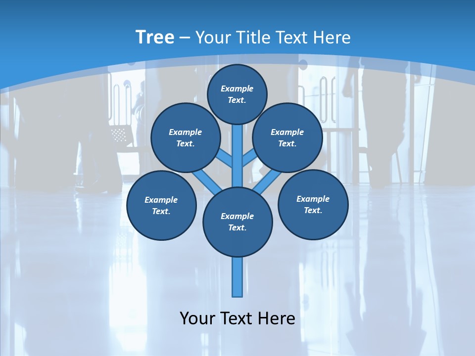 Entrance Tint Business PowerPoint Template