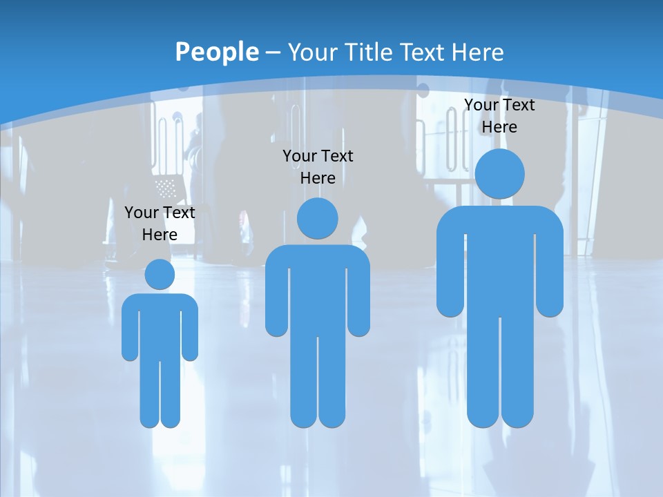 Entrance Tint Business PowerPoint Template