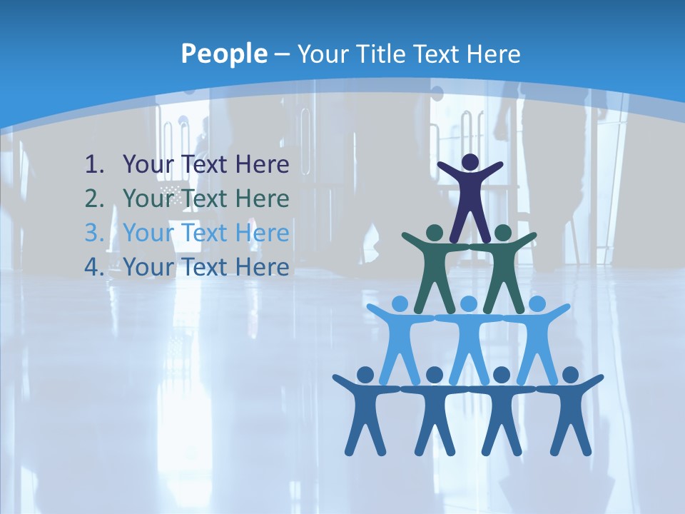 Entrance Tint Business PowerPoint Template