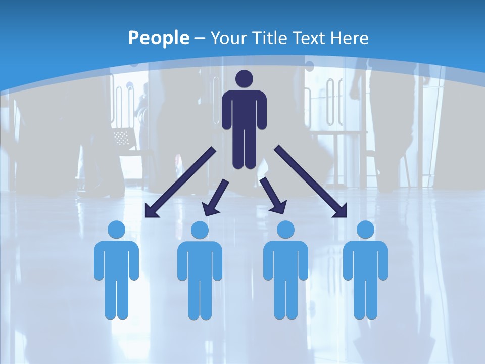 Entrance Tint Business PowerPoint Template