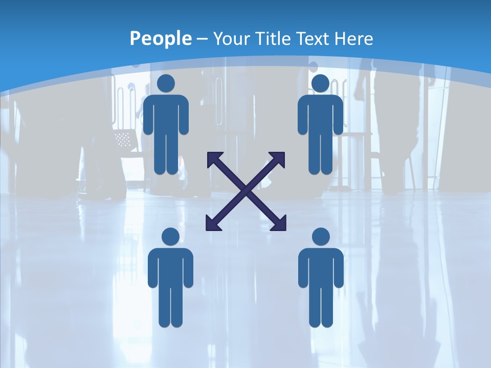 Entrance Tint Business PowerPoint Template